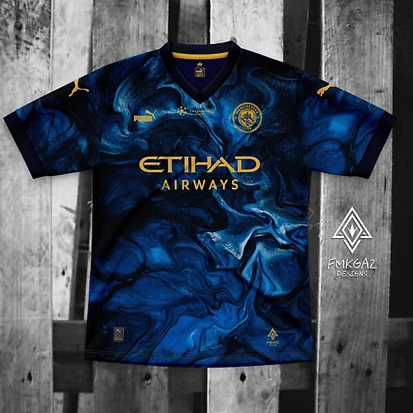 Manchester City European Kit