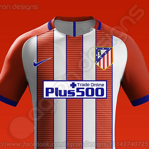 Nike Atlético Madrid 2016-17 Home Kit Concept