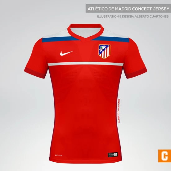 Atlético de Madrid Concept Jersey