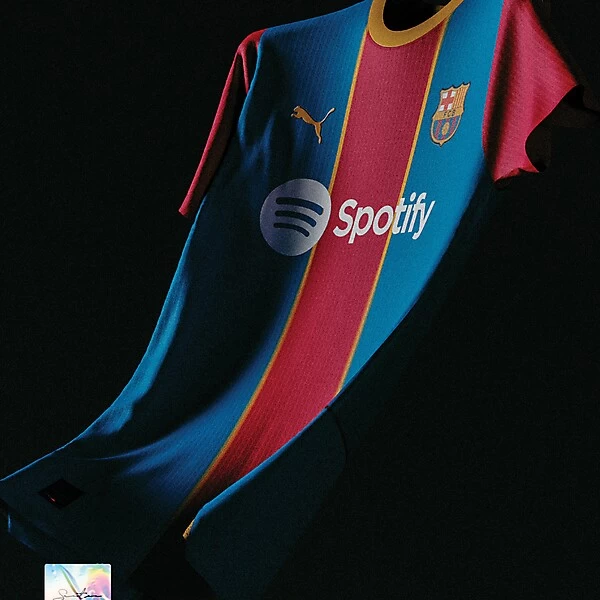 FC Barcelona x Puma home concept concept by jaccovansanten.nl