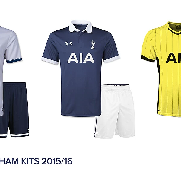 Tottenham Hotspur 2015/2016 Kits