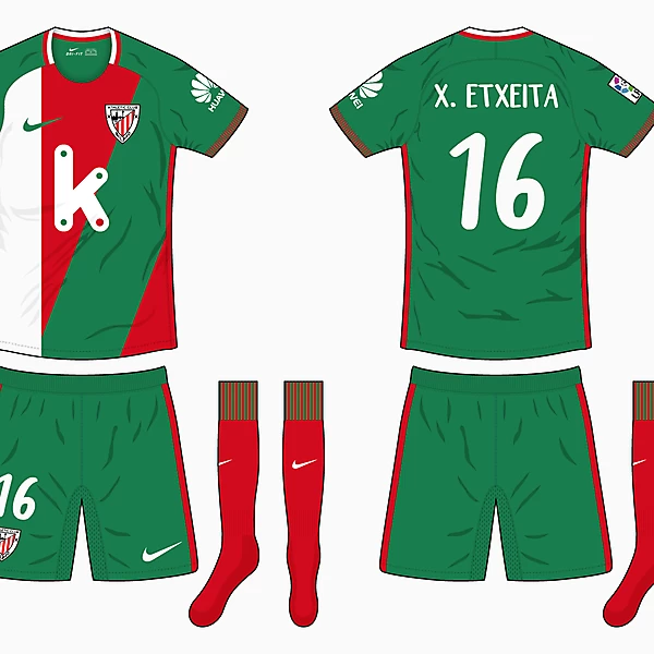 Athletic Bilbao Away Kit - Nike