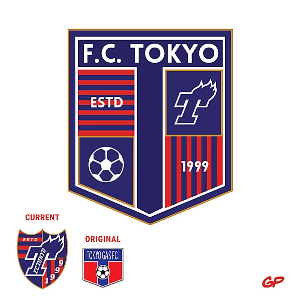 FC Tokyo logo redesign