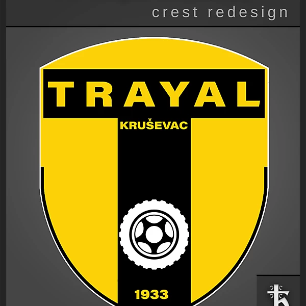 Trayal Krusevac - Crest Redesign