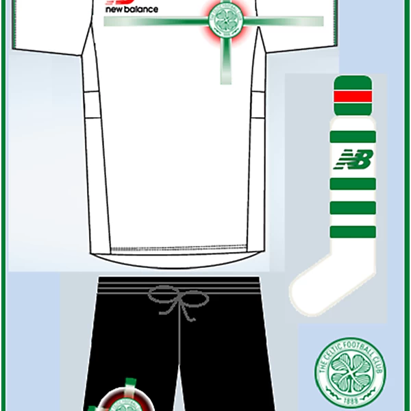 New Balance - Celtic Away Kit