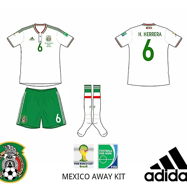 Mexico Away Kit