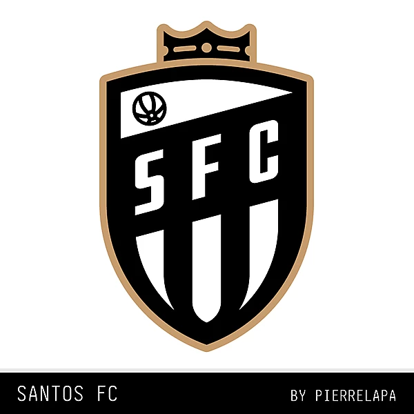 Santos FC - alternate - Brazil - redesign	
