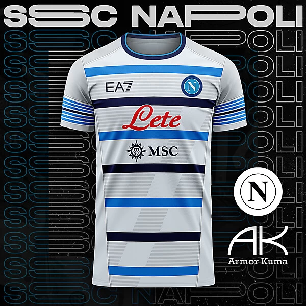 SSC Napoli EA7 Away Kit