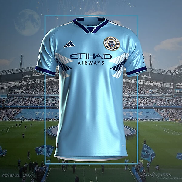 Manchester City Home Jersey Concept Adidas