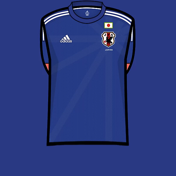 Japan home shirt Brasil 2014.