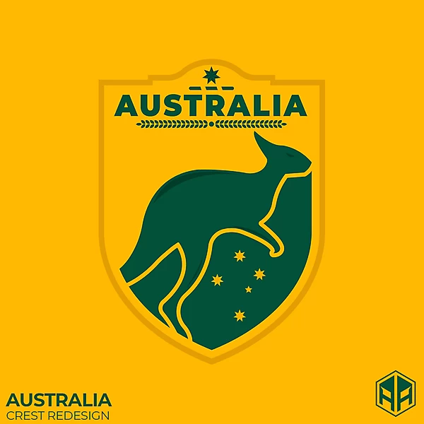 Australia crest redesign