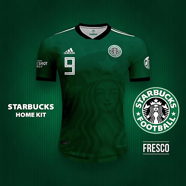Starbucks 'Home' Kit: World Cup Concept