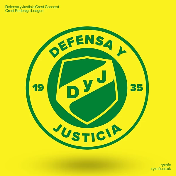 Defensa y Justicia | Crest Redesign League