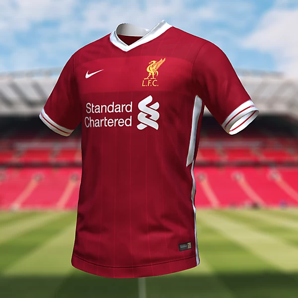 Liverpool 2021/22 Home Kit Concept