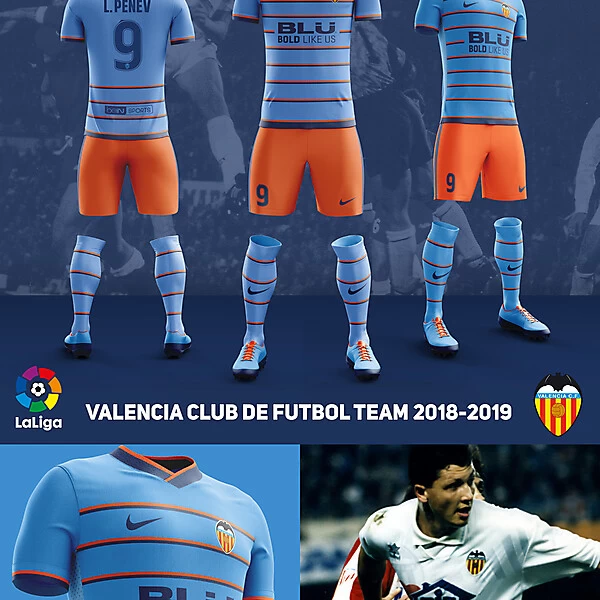Away Fantasy Kit Valencia CF ver 6