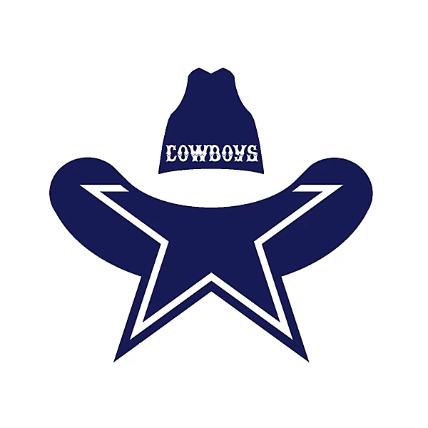 What if the Dallas Cowboys were a soccer team, upgrade on their current iconic star logo.