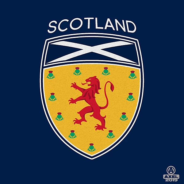 SCOTTISH FA - crest redesign A
