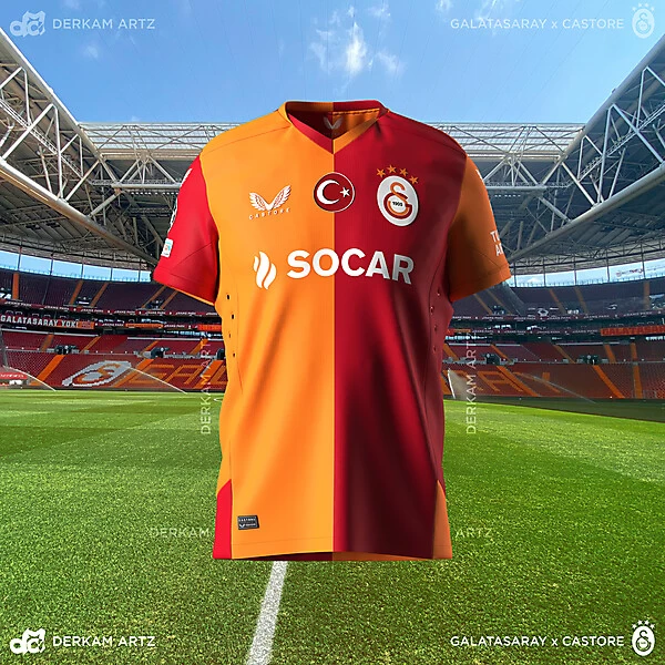 Galatasaray x Castore - Home Kit Concept 