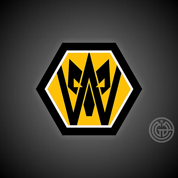 WOLVERHAMPTON FC crest redesign concept II