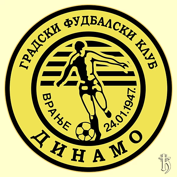 GFK Dinamo Vranje - redesign